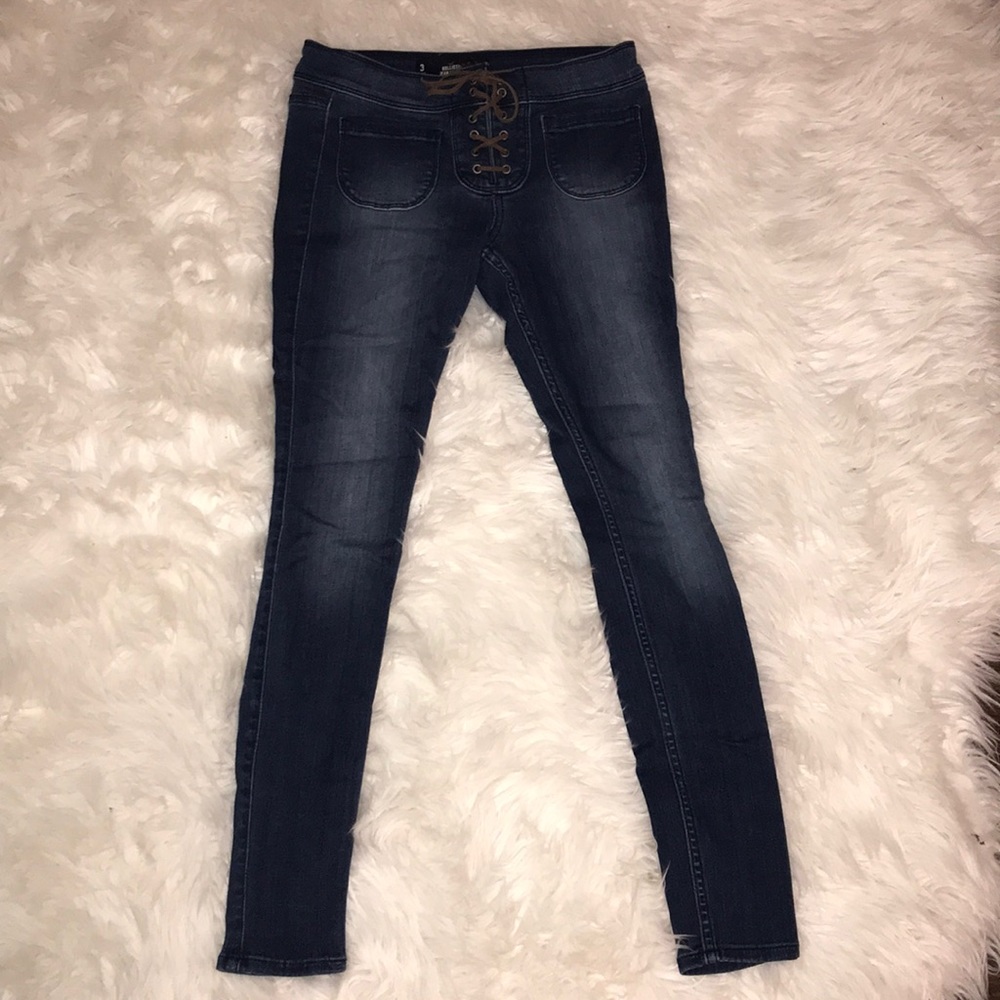 🌻Hollister Tie Up Jeans
